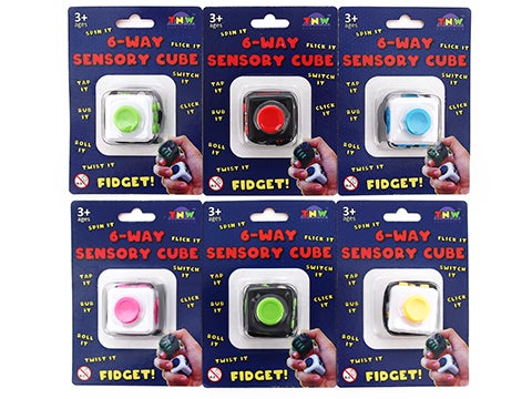 6 way Fidget Cube | Enable Therapy Services